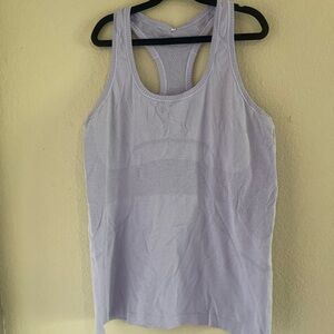 Swiftly Lavender Racerback Tank Top